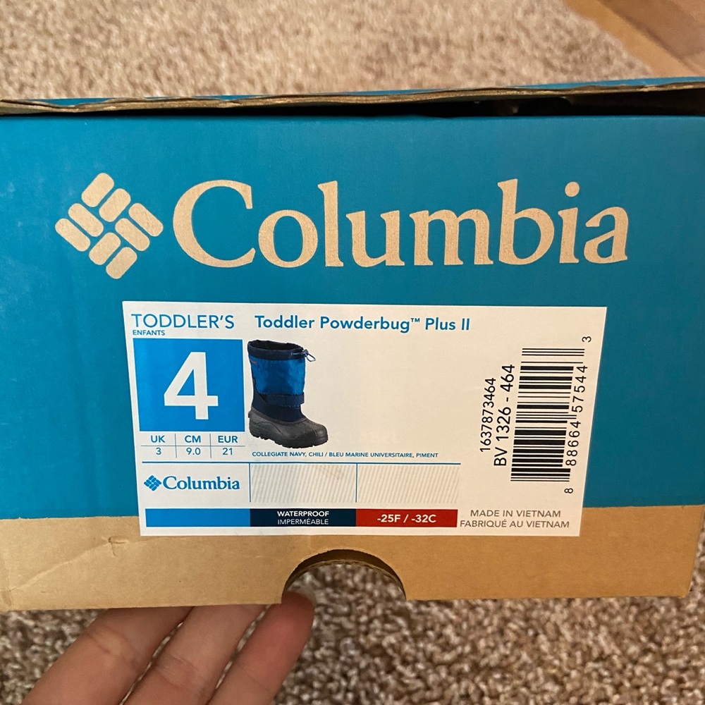 🥾Columbia TODDLER boots !